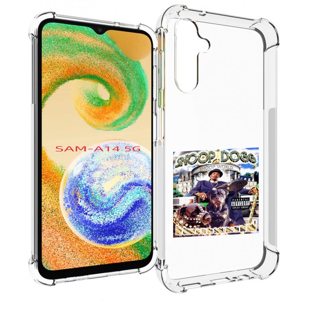 

Чехол Mypads Snoop Dogg Da Game Is To Be Sold, Not To Be Told Для Samsung Galaxy A14 5G, Прозрачный, Tocco