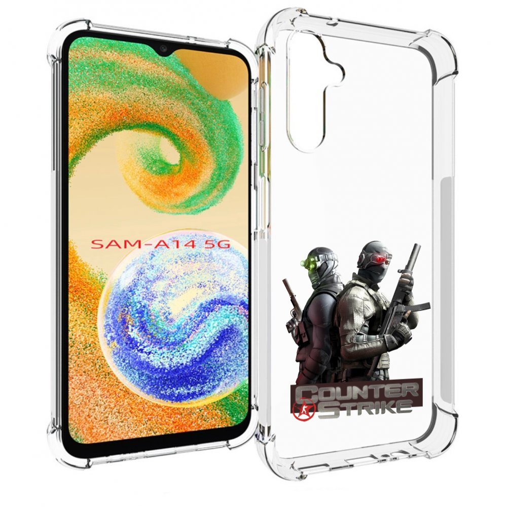 

Чехол MyPads КС для Samsung Galaxy A14 5G, Прозрачный, Tocco