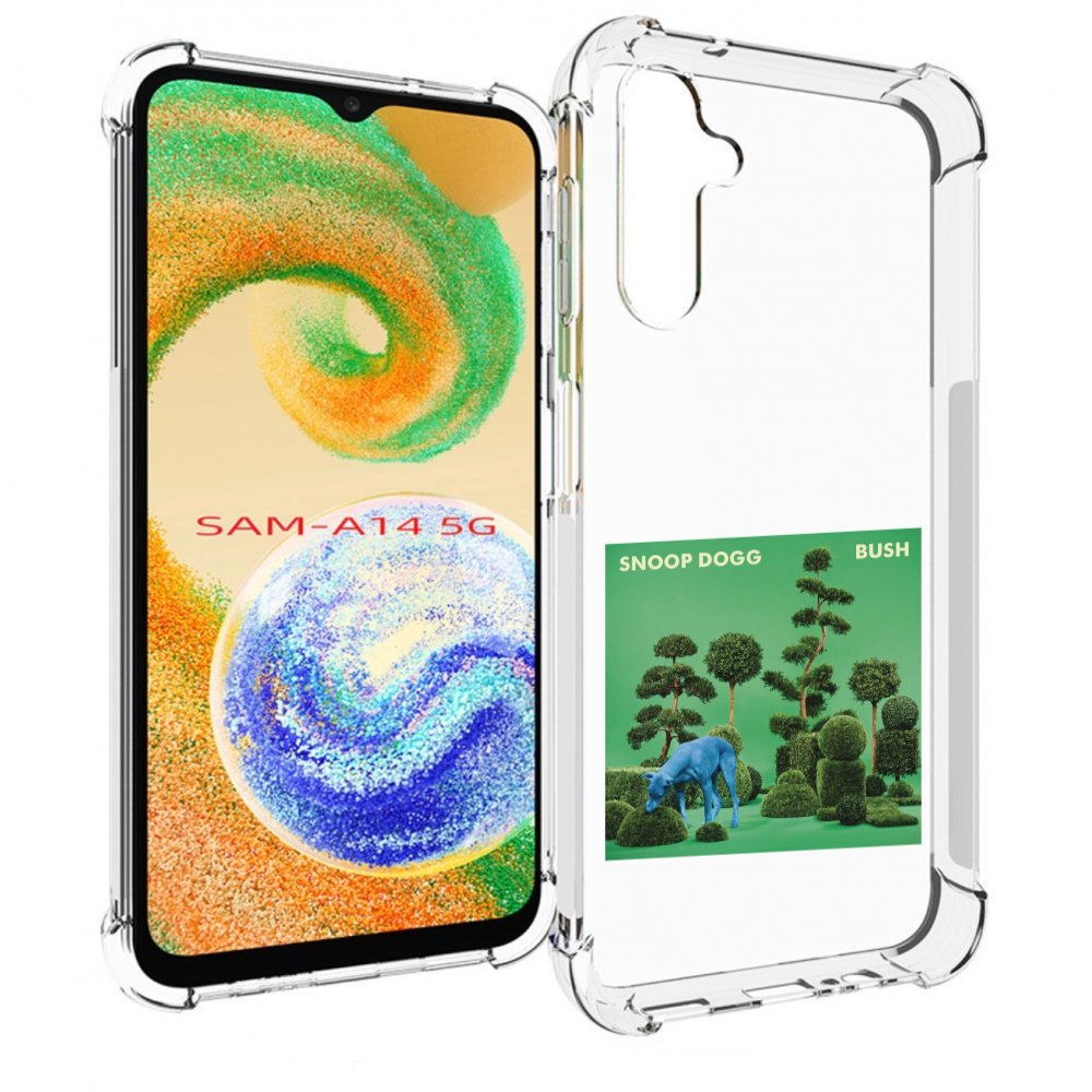 

Чехол Mypads Snoop Dogg Bush Для Samsung Galaxy A14 5G, Прозрачный, Tocco