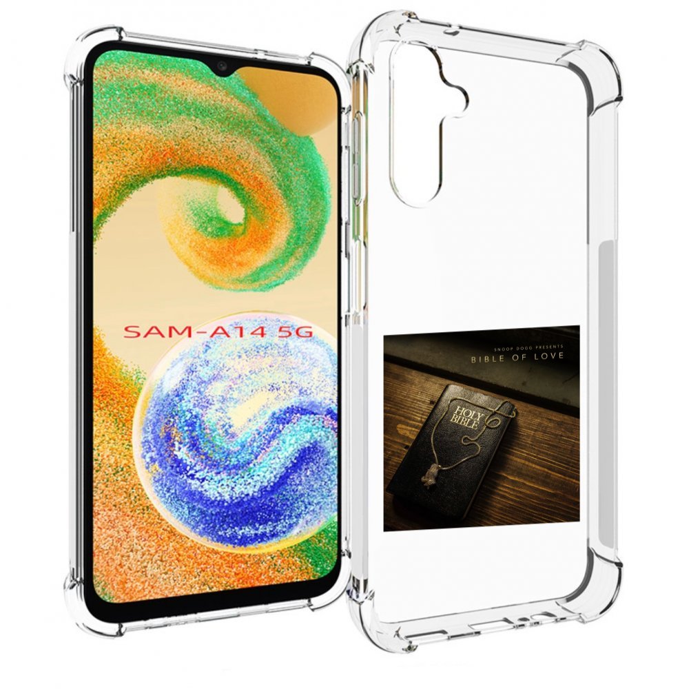 

Чехол Mypads Snoop Dogg Bible Of Love Для Samsung Galaxy A14 5G, Прозрачный, Tocco