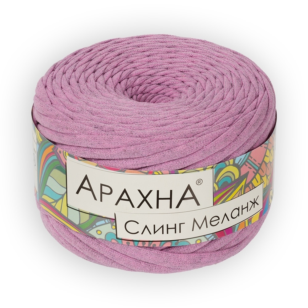 

Пряжа ARACHNA Sling Melange №04 розовый, Sling Melange