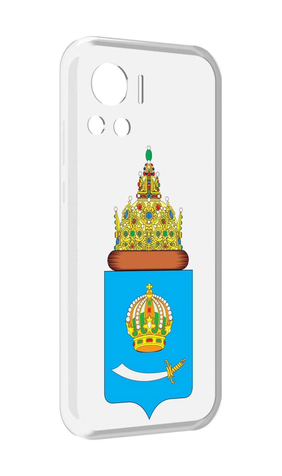 

Чехол MyPads герб-астраханскои-области для Motorola Edge 30 Ultra, Прозрачный, Tocco