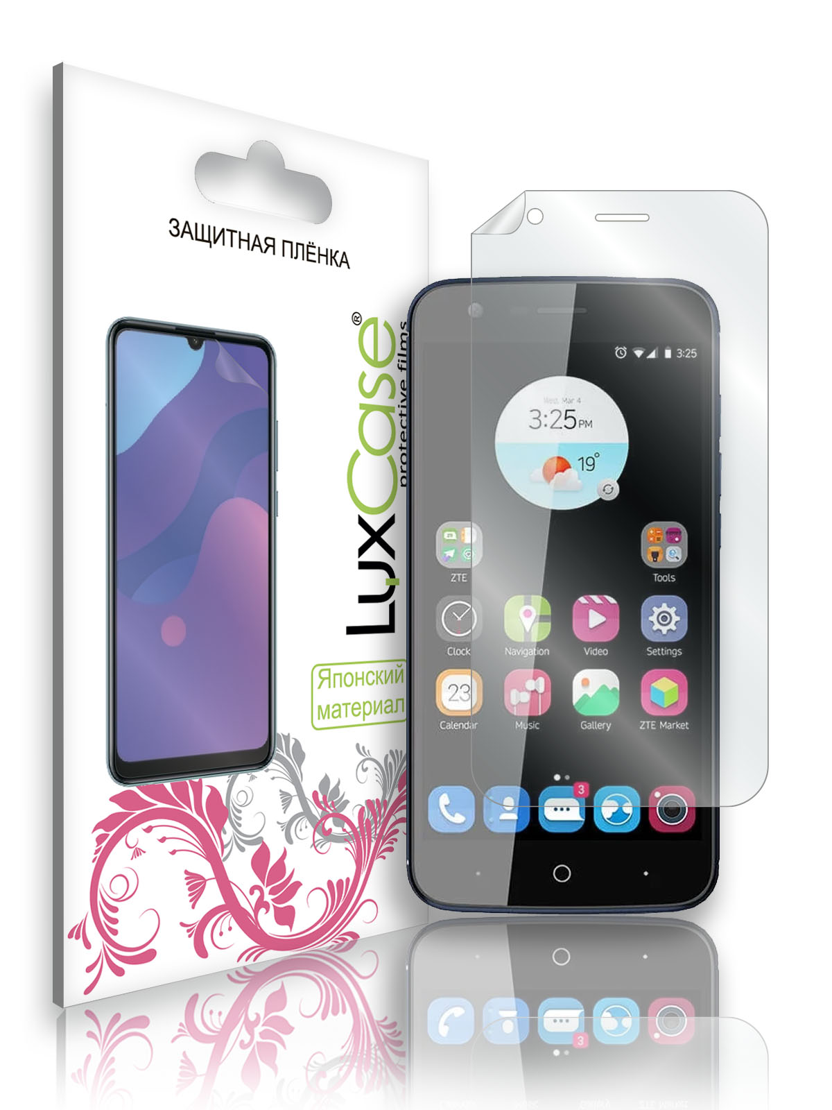 

Защитная пленка LuxCase для ZTE V8 Lite, Глянцевая, 56318