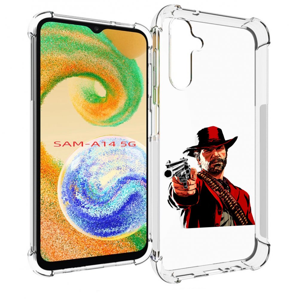 

Чехол Mypads Red-Dead-Redemption-2 Для Samsung Galaxy A14 5G, Прозрачный, Tocco