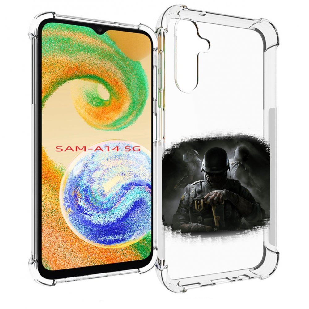 

Чехол Mypads Rainbow Six Siege Для Samsung Galaxy A14 5G, Прозрачный, Tocco