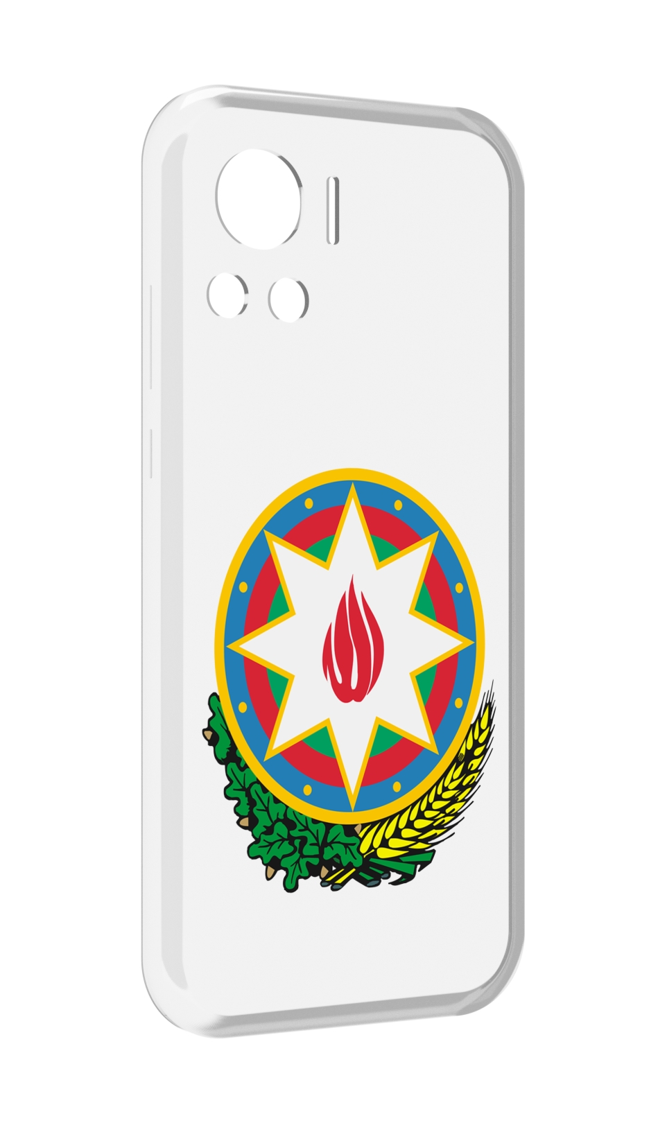 

Чехол MyPads герб-азербаиджан-2 для Motorola Edge 30 Ultra, Прозрачный, Tocco