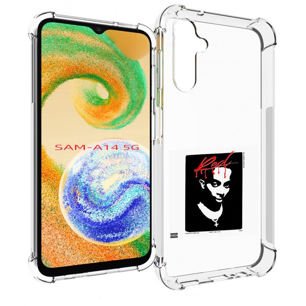 

Чехол Mypads Playboi Carti - Whole Lotta Red Для Samsung Galaxy A14 5G, Прозрачный, Tocco