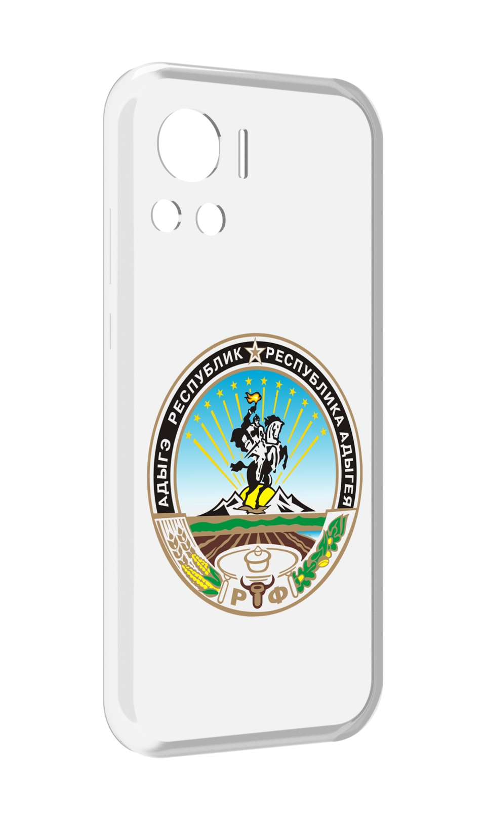

Чехол MyPads герб-адыгея-маикоп для Motorola Edge 30 Ultra, Прозрачный, Tocco