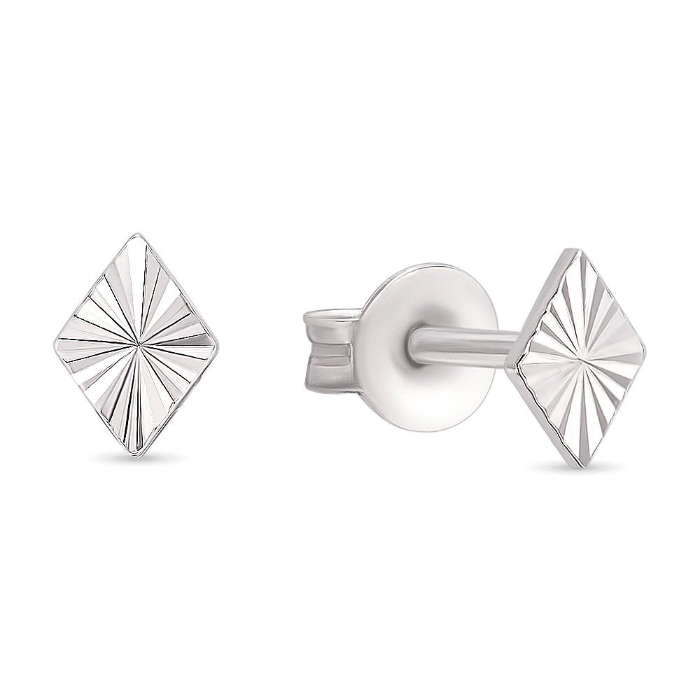 

Серьги из серебра без вставки 585Gold 702005494, 702005494
