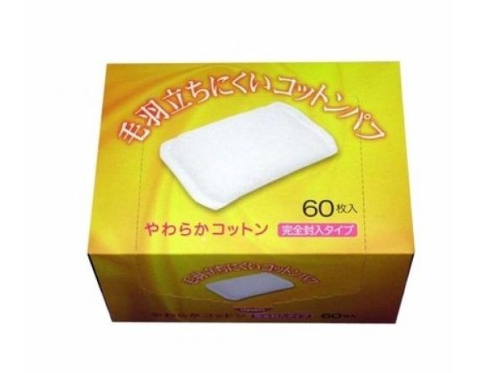 

Ватные подушечки Kyowa, Kyowa shiko, коробка, 60 шт, 75г, Белый