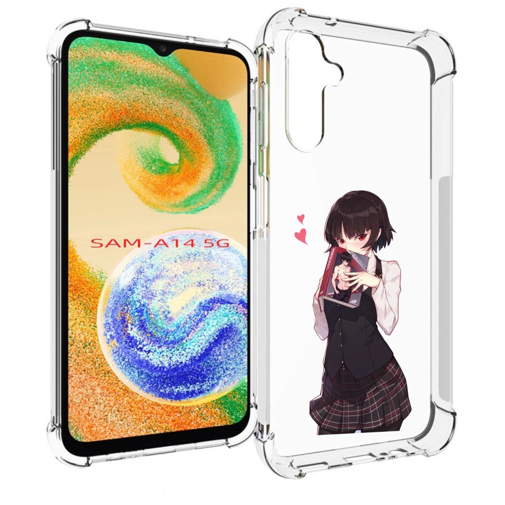 

Чехол Mypads Persona 5 - Makoto Niijima Для Samsung Galaxy A14 5G, Прозрачный, Tocco