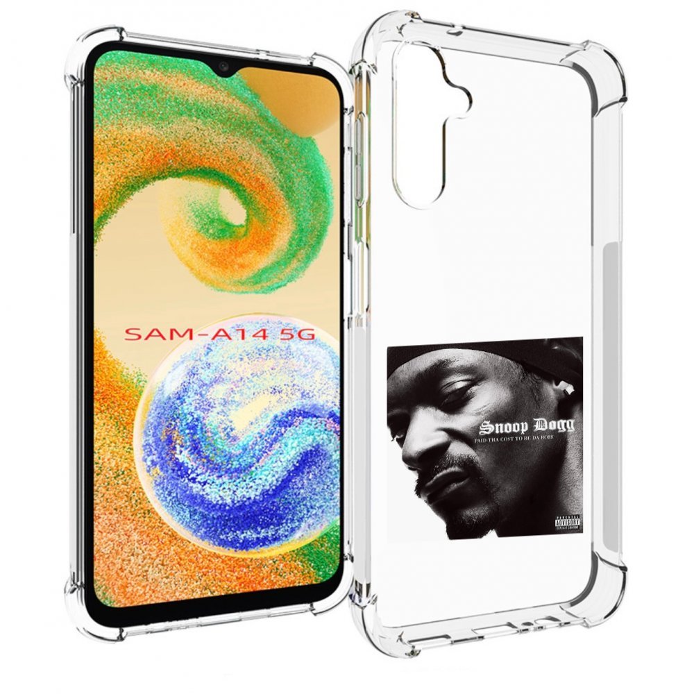 

Чехол Mypads Paid Tha Cost To Be Da Boss Для Samsung Galaxy A14 5G, Прозрачный, Tocco