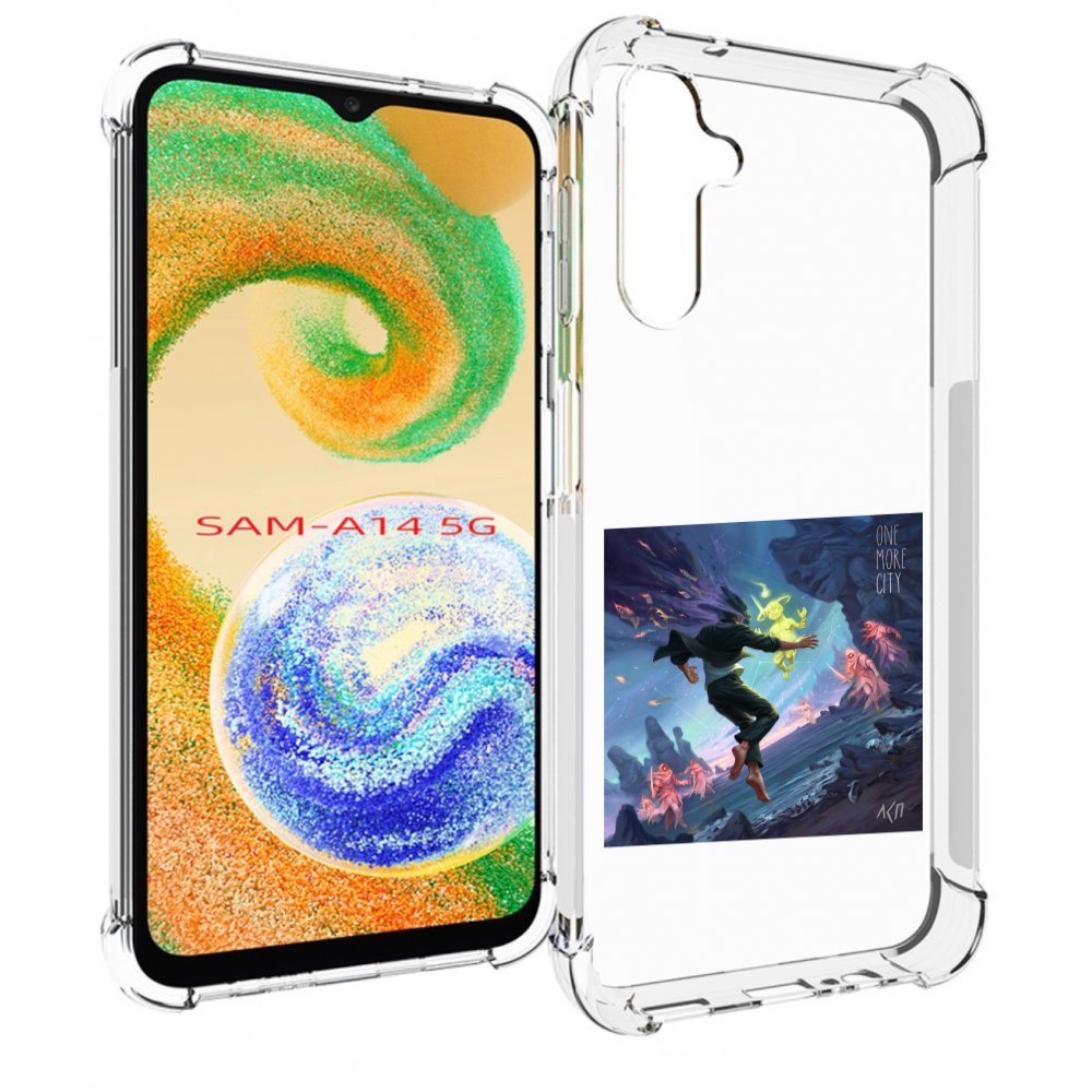 

Чехол Mypads One More City Лсп Для Samsung Galaxy A14 5G, Прозрачный, Tocco