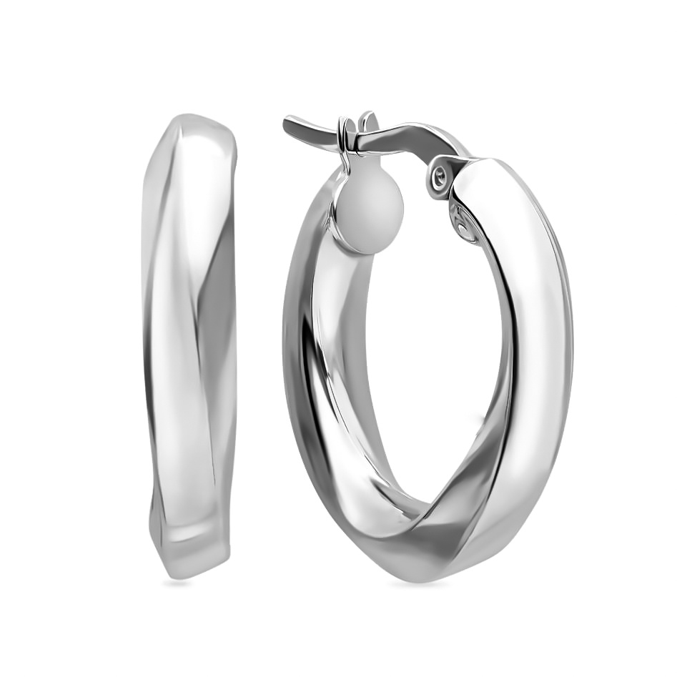

Серьги из серебра без вставки 585Gold 702005298, 702005298