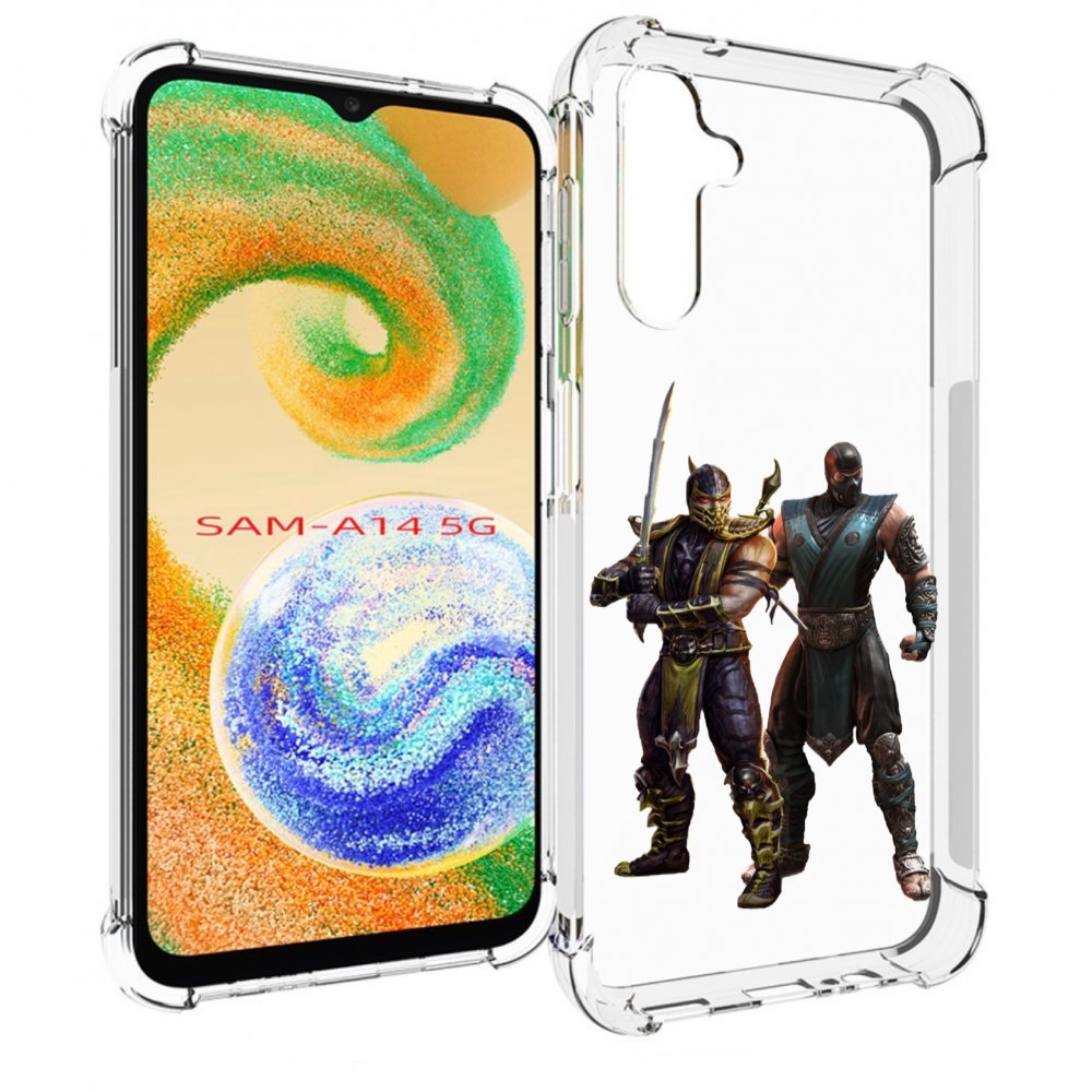 

Чехол MyPads Mortal-Kombat-1 для Samsung Galaxy A14 5G, Прозрачный, Tocco