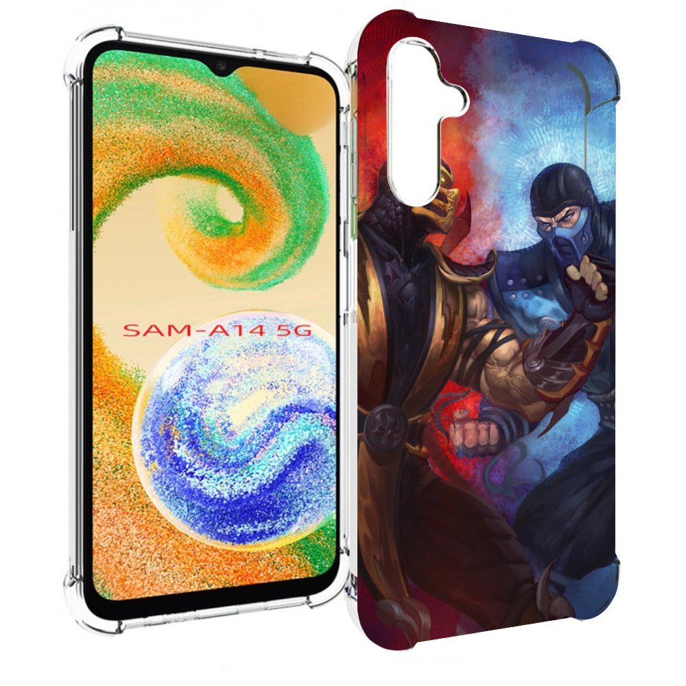 

Чехол MyPads Mortal Kombat art для Samsung Galaxy A14 5G, Прозрачный, Tocco
