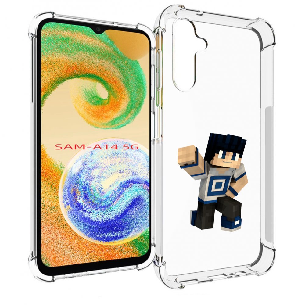 

Чехол MyPads Minecraft-1 для Samsung Galaxy A14 5G, Прозрачный, Tocco