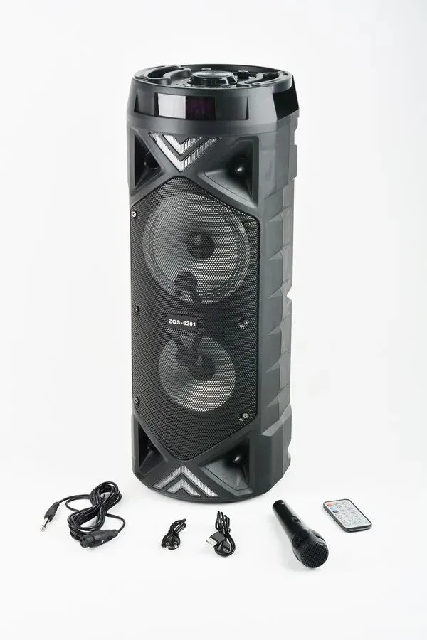 

Колонка беспроводная SPEAKER ZQS-6201, Черный, RD03270227802430