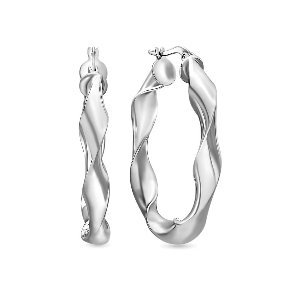 

Серьги из серебра без вставки 585Gold 702005336, 702005336
