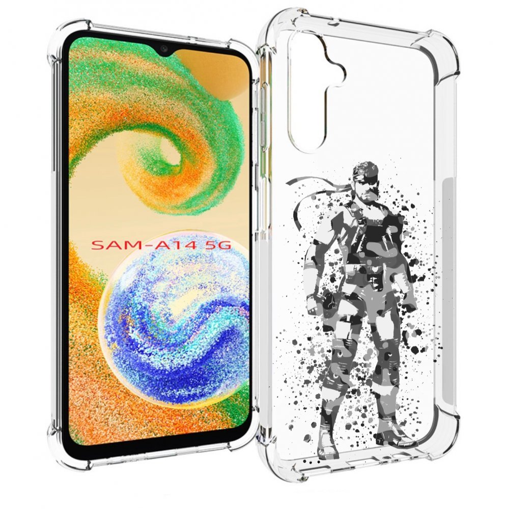 

Чехол MyPads Metal Gear Solid Snakes для Samsung Galaxy A14 5G, Прозрачный, Tocco