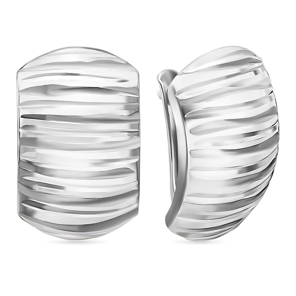 

Серьги из серебра без вставки 585Gold 702005323, 702005323