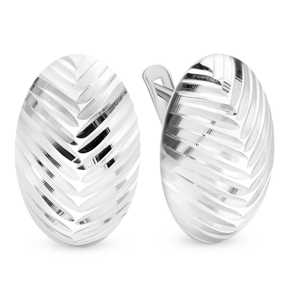 

Серьги из серебра без вставки 585Gold 702005294, 702005294