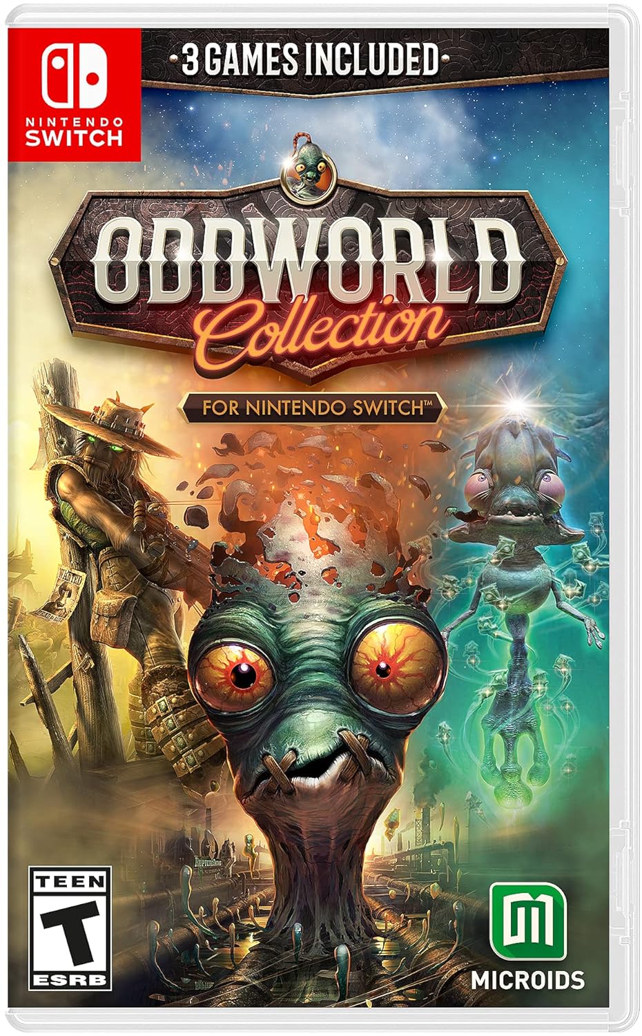 Игра Oddworld Complete Collection (Nintendo Switch, полностью на иностранном языке)