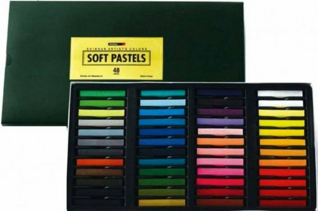 Набор пастели SHINHANART Soft Pastel 48 set LARGE 48 цветов 1602₽