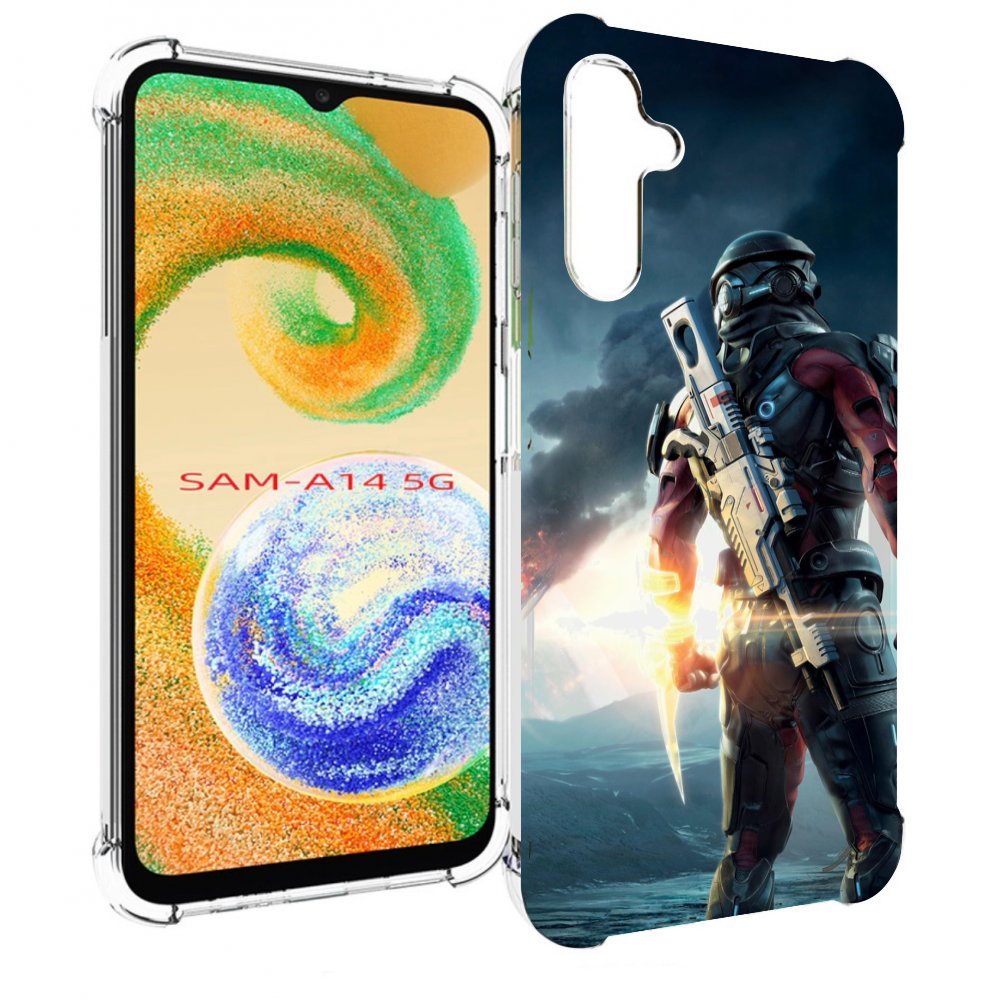 

Чехол Mypads Mass Effect Andromeda Ryder Для Samsung Galaxy A14 5G, Прозрачный, Tocco