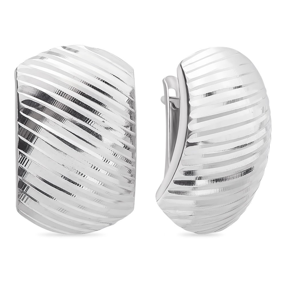 

Серьги из серебра без вставки 585Gold 702005338, 702005338
