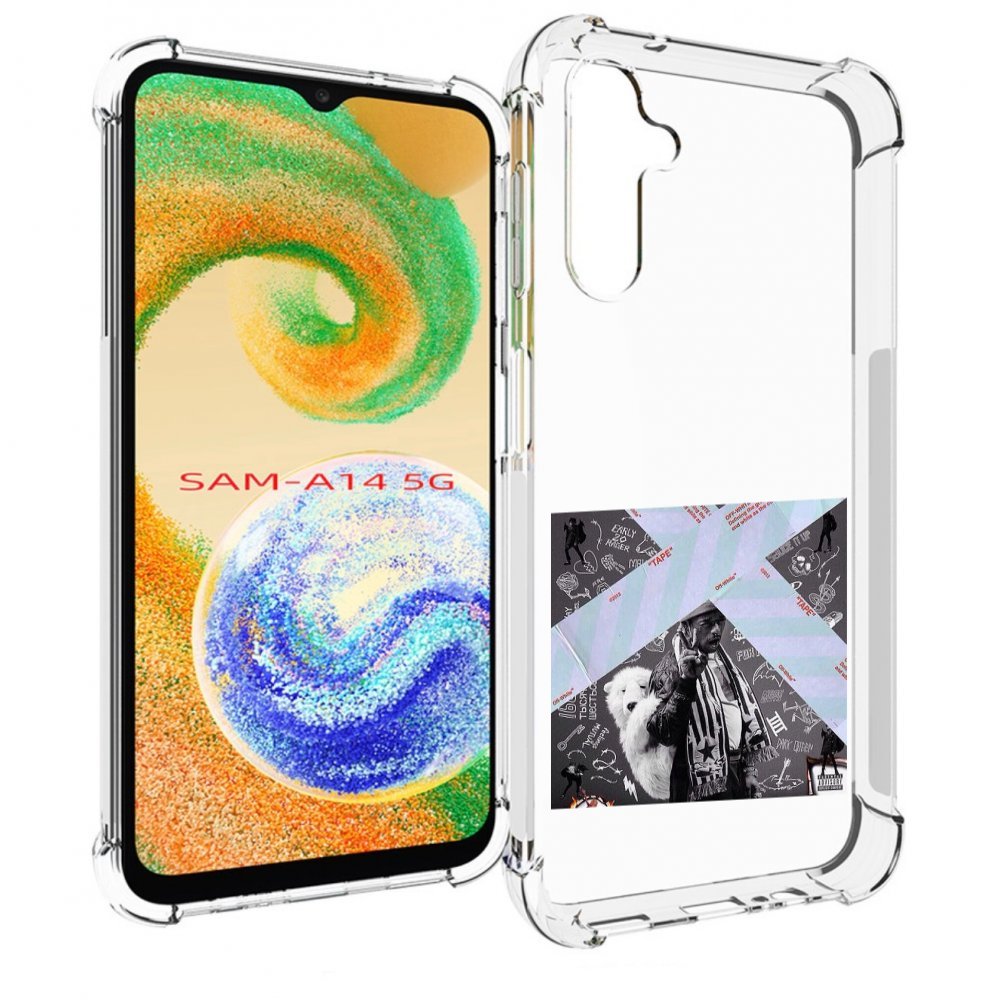 

Чехол MyPads Lil Uzi Vert - Luv Is Rage 2 для Samsung Galaxy A14 5G, Прозрачный, Tocco