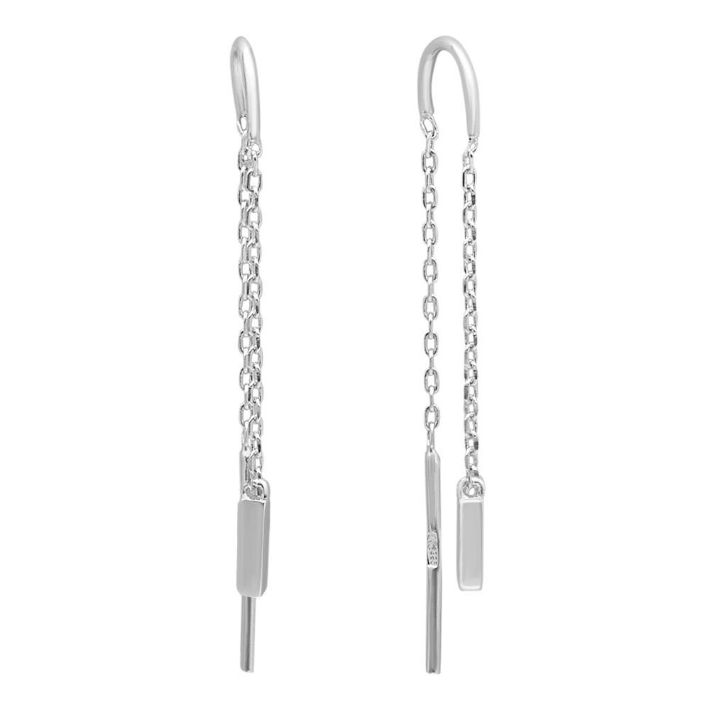

Серьги продевки из серебра 585Gold 702005254, 702005254