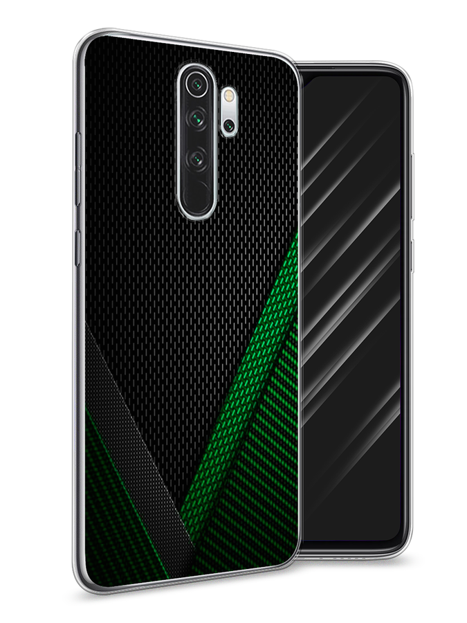 

Чехол Awog на Xiaomi Redmi Note 8 Pro "Зеленый карбон", Разноцветный, 36650-3