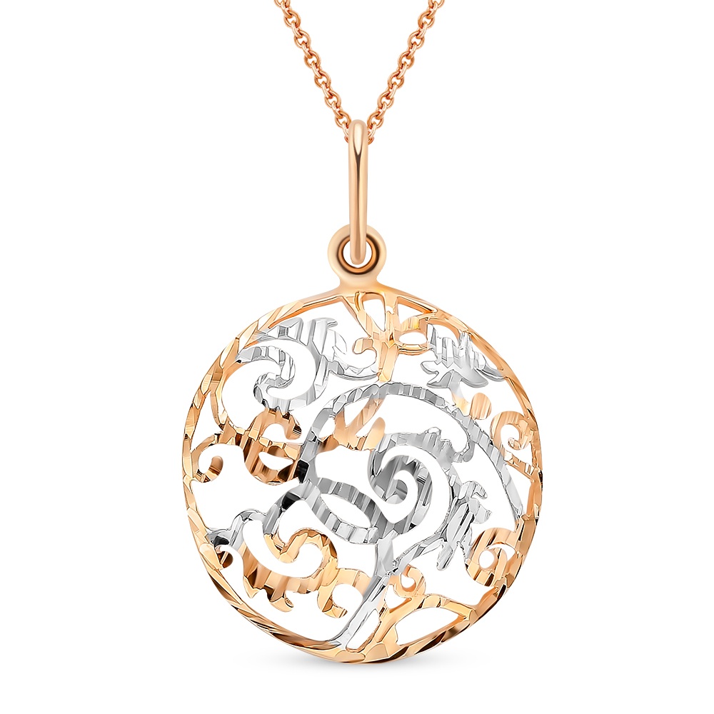 

Подвеска из красного золота без вставки 585Gold 403001368, 403001368