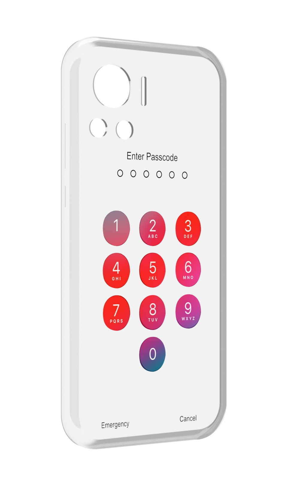 

Чехол MyPads введите-пароль для Motorola Edge 30 Ultra, Прозрачный, Tocco