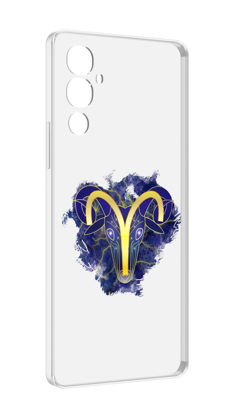 

Чехол MyPads знак-зодиака-овен-8 для Tecno Pova 4, Прозрачный, Tocco