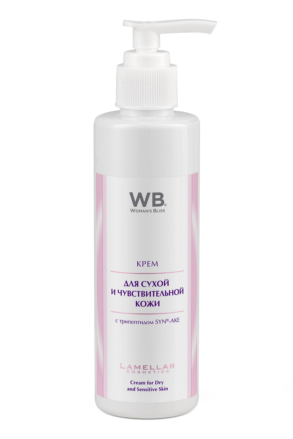 

Крем для сухой и чувствительной кожи Woman’s Bliss с трипептидом Syn-Ake 200 мл