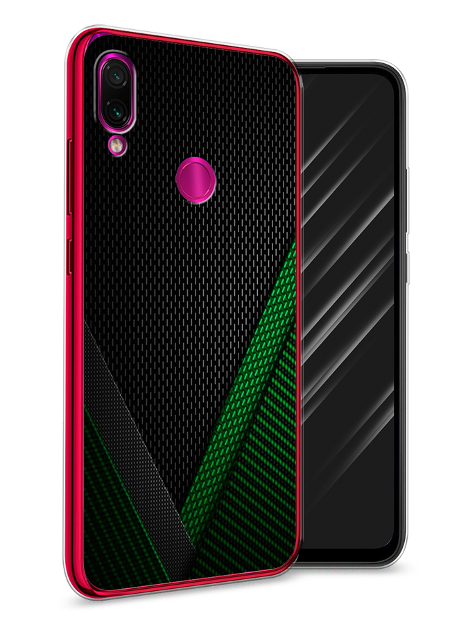 

Чехол Awog на Xiaomi Redmi Note 7 "Зеленый карбон", Разноцветный, 34750-3
