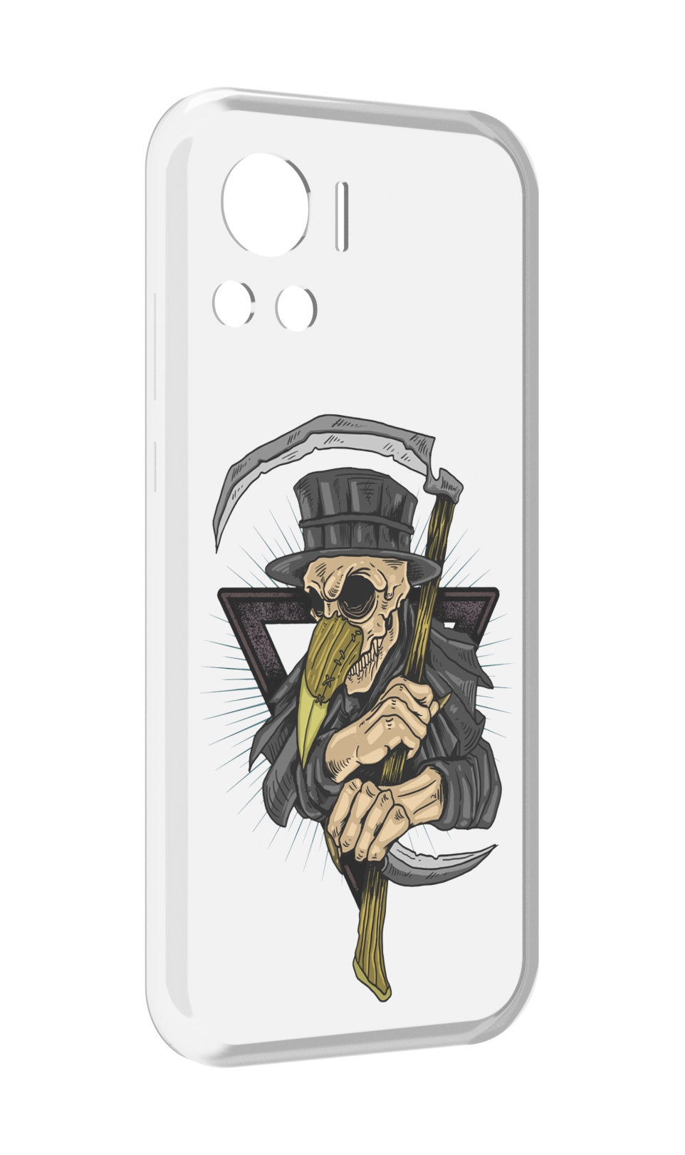 

Чехол MyPads борец-с-чумой для Motorola Edge 30 Ultra, Прозрачный, Tocco