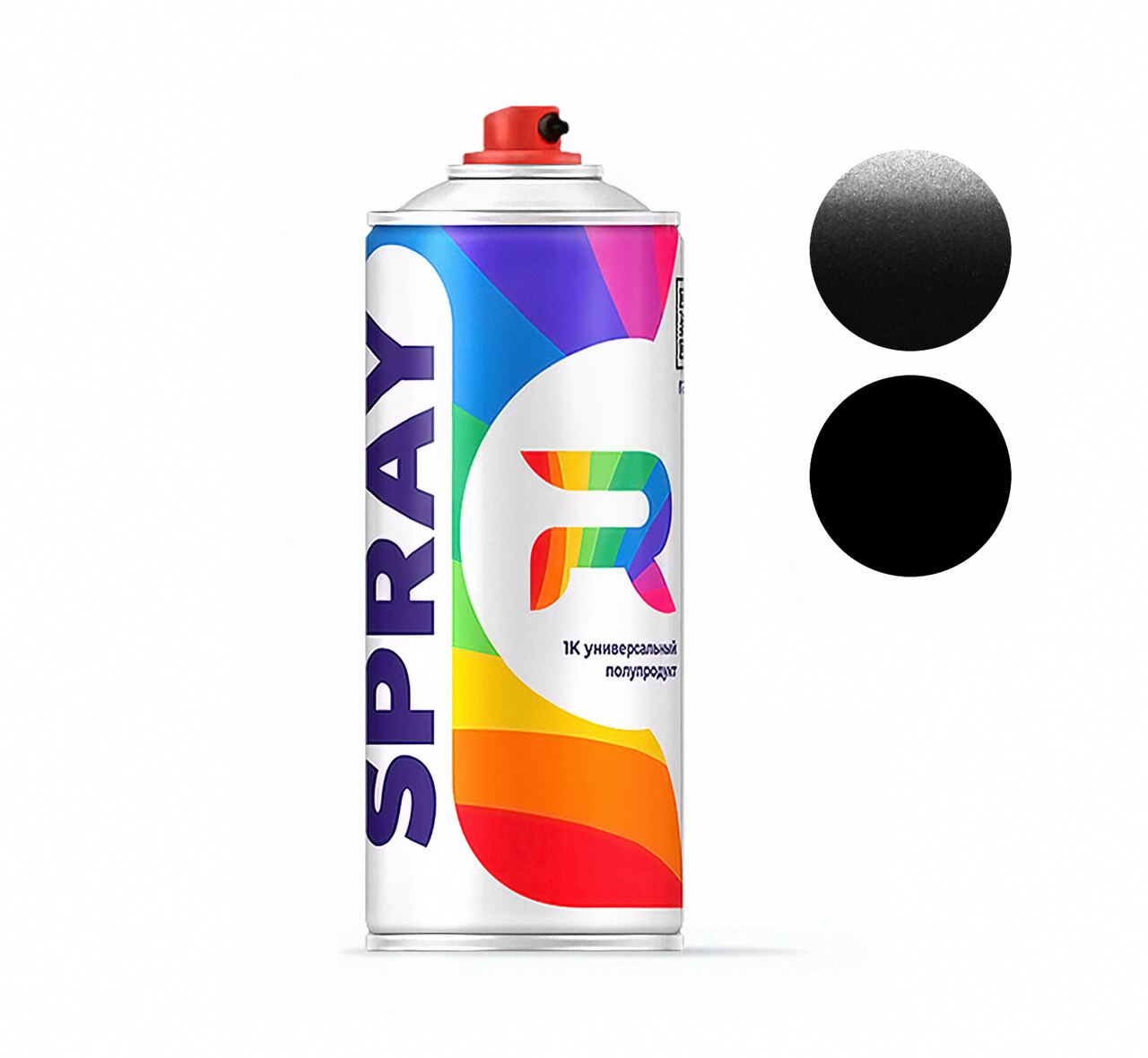 

Автомобильная краска Great Wall DK903M - Galaxy Black (Базовая) RAL1 аэрозоль 520 мл, Great Wall DK903M - Galaxy Black