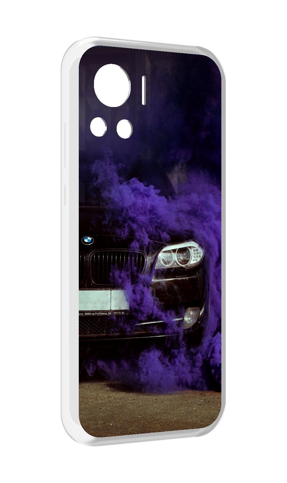 

Чехол MyPads бмв-с-фиолетовым-дымом мужской для Motorola Edge 30 Ultra, Прозрачный, Tocco