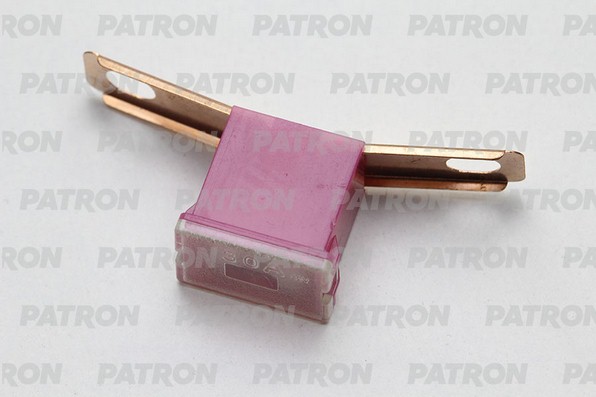 Предохранитель блистер 1шт PLB Fuse (PAL295) 30A розовый 48x12x21.5mm PATRON PFS134