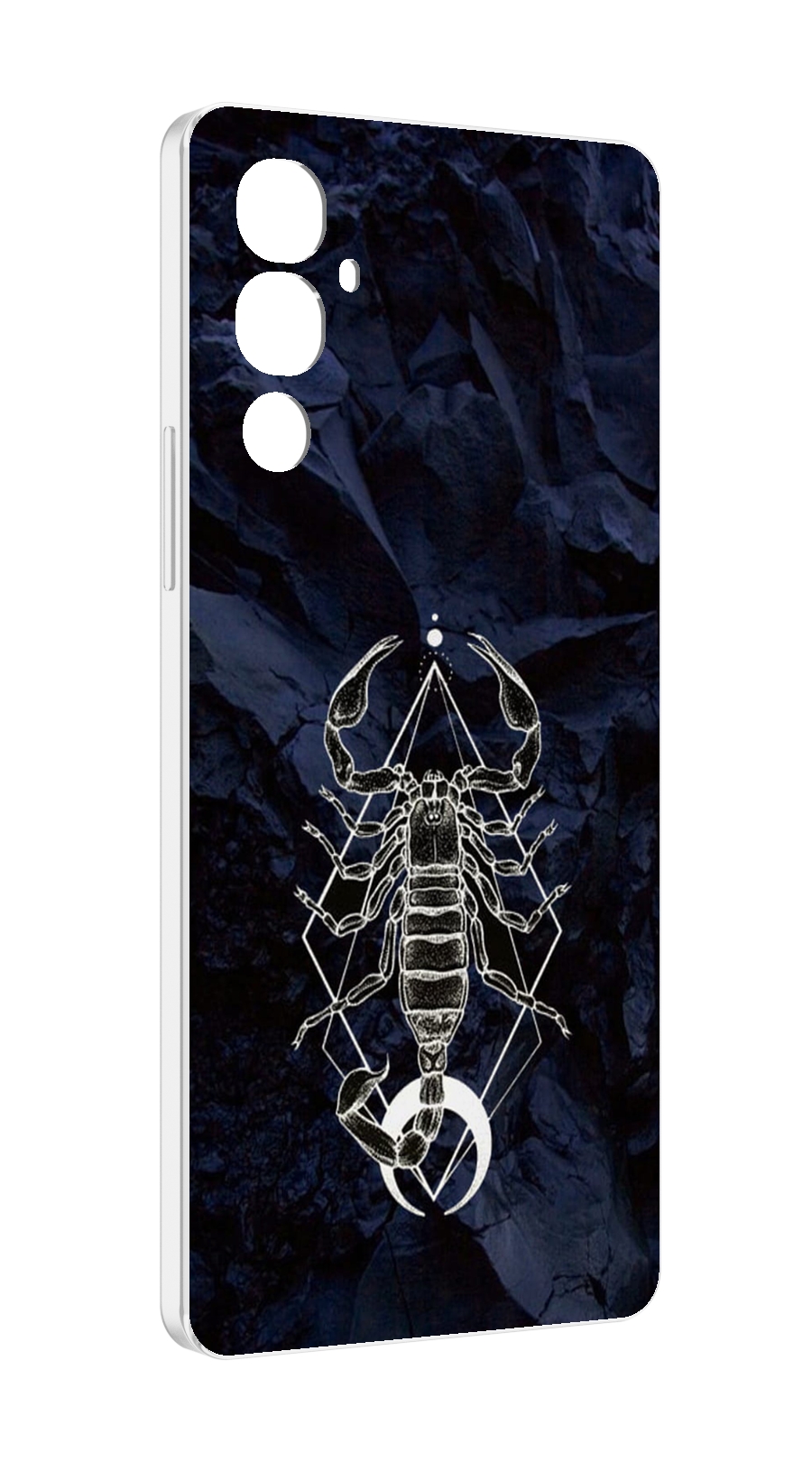 

Чехол MyPads знак зодиака скорпион 3 для Tecno Pova 4, Прозрачный, Tocco