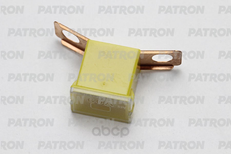 Предохранитель блистер 1шт PLA Fuse (PAL298) 60A желтый 36x12x21.5mm PATRON PFS128