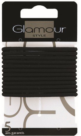 Резинка для волос InterVion Glamour Paris 12 штук
