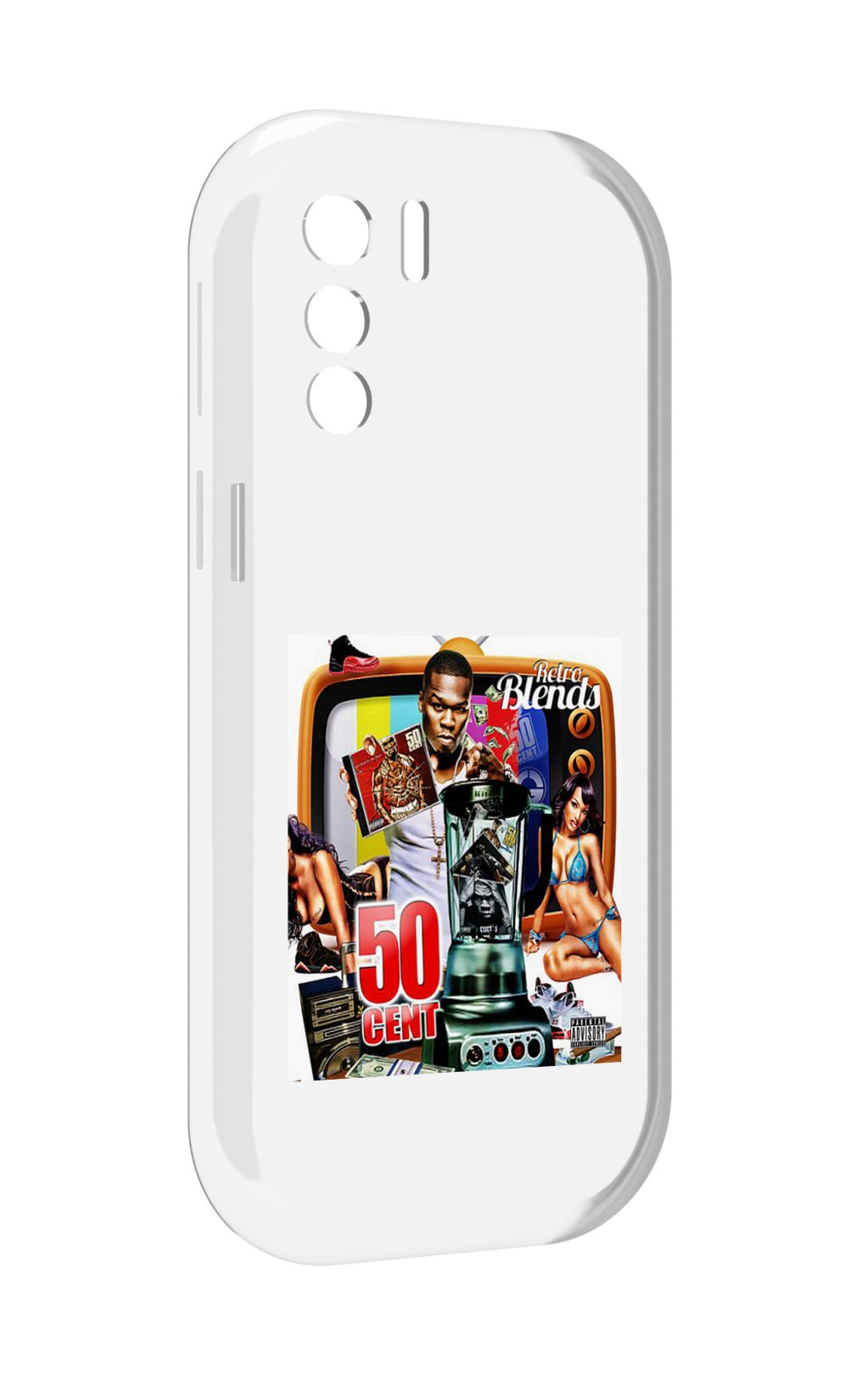 

Чехол MyPads 50 Cent - Retro 50 Cent Blends для UleFone Note 13P, Прозрачный, Tocco