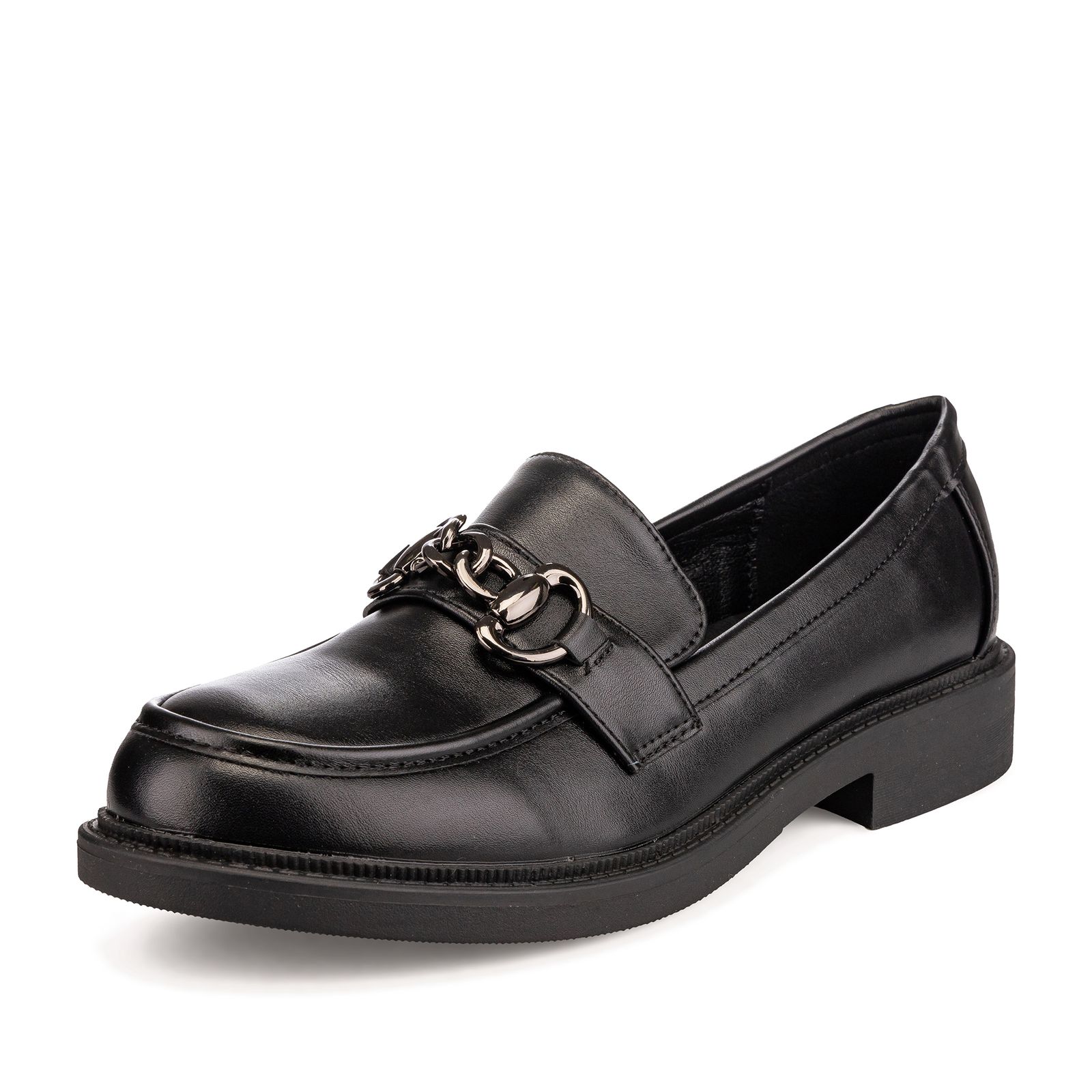 

Лоферы женские INSTREET 26-31WA-805SS черные 38 RU, Черный, 26-31WA-805SS