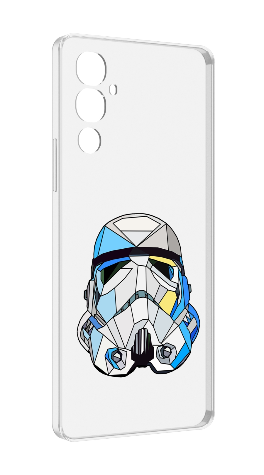 

Чехол Mypads Star Wars Дарт Вейдер Для Tecno Pova 4, Прозрачный, Tocco