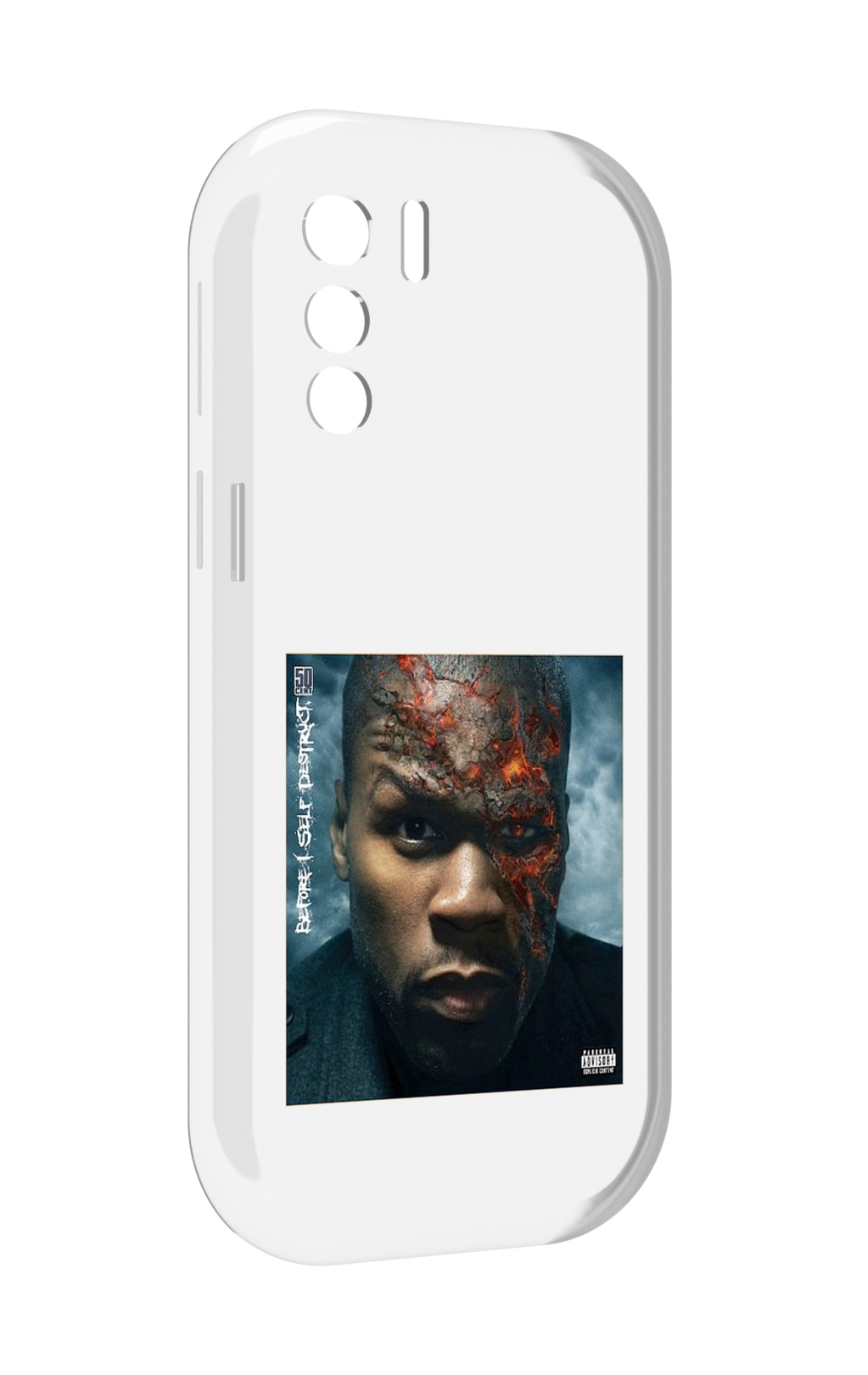 

Чехол MyPads 50 Cent - Before I Self Destruct мужской для UleFone Note 13P, Прозрачный, Tocco
