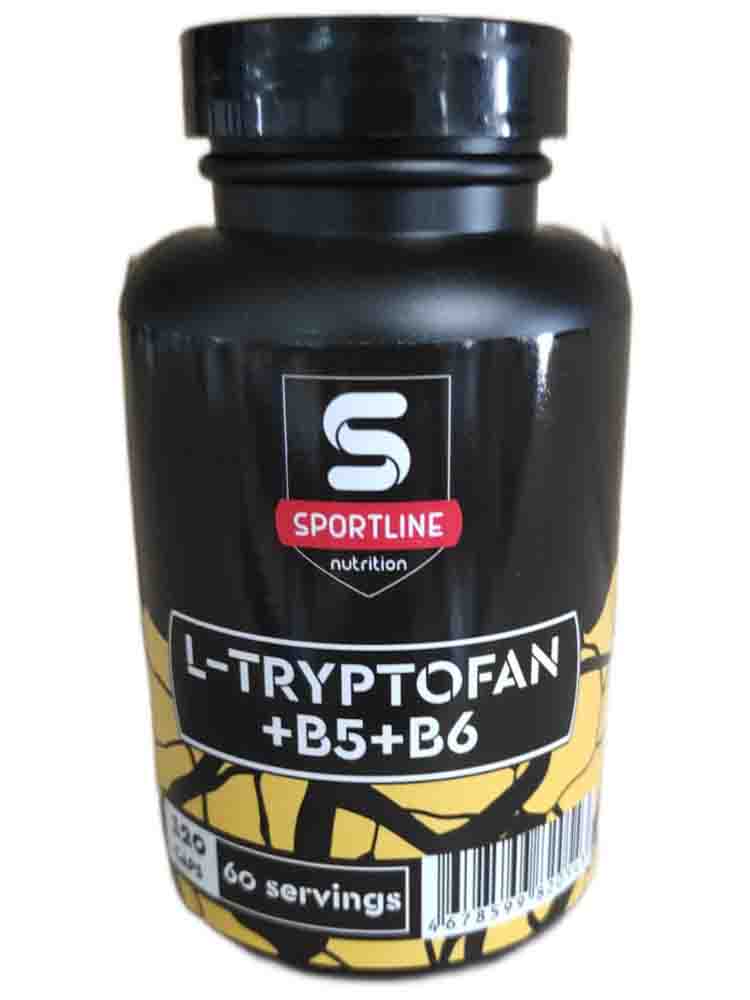 Sportline Nutrition Отдельные аминокислоты Sportline Nutrition L-Triptophan+B5+B6 120 капс